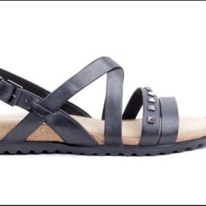 Ecco Dagmar strappy studded sandals 40 9 9.5